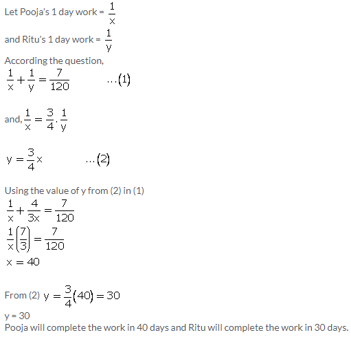 Selina Concise Mathematics Class 9 ICSE Solutions Simultaneous (Linear) Equations (Including Problems) 76