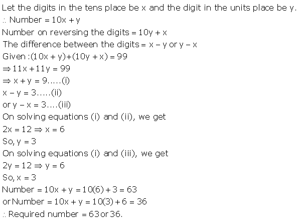 Selina Concise Mathematics Class 9 ICSE Solutions Simultaneous (Linear) Equations (Including Problems) 78