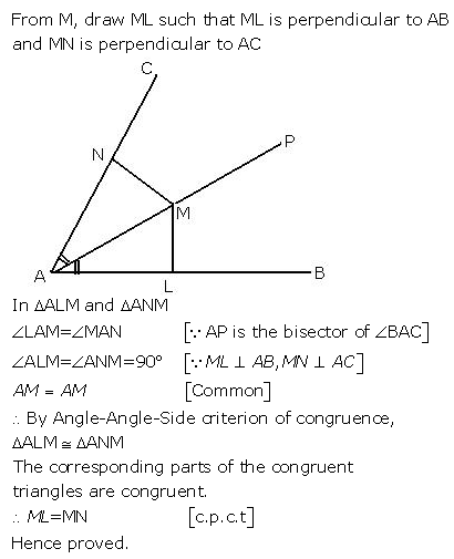 Selina Concise Mathematics Class 9 ICSE Solutions Triangles [Congruency in Triangles] 12