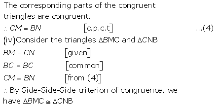 Selina Concise Mathematics Class 9 ICSE Solutions Triangles [Congruency in Triangles] 41