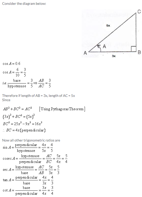 Selina Concise Mathematics Class 9 ICSE Solutions Trigonometrical Ratios image - 19