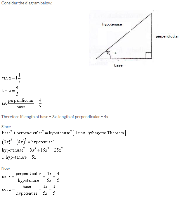 Selina Concise Mathematics Class 9 ICSE Solutions Trigonometrical Ratios image - 28