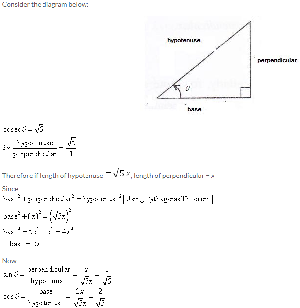 Selina Concise Mathematics Class 9 ICSE Solutions Trigonometrical Ratios image - 30