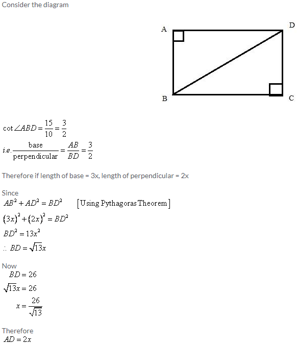 Selina Concise Mathematics Class 9 ICSE Solutions Trigonometrical Ratios image - 71