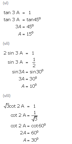 Selina Concise Mathematics Class 9 ICSE Solutions Trigonometrical Ratios of Standard Angles image - 23