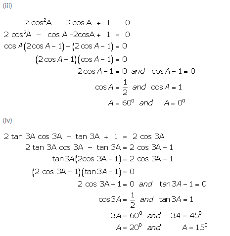 Selina Concise Mathematics Class 9 ICSE Solutions Trigonometrical Ratios of Standard Angles image - 35