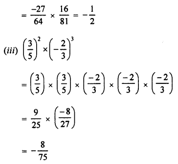 Selina Concise Mathematics class 7 ICSE Solutions - Exponents (Including Laws of Exponents) image - 3