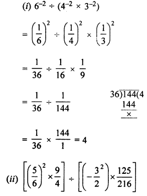 Selina Concise Mathematics class 7 ICSE Solutions - Exponents (Including Laws of Exponents) image - 33