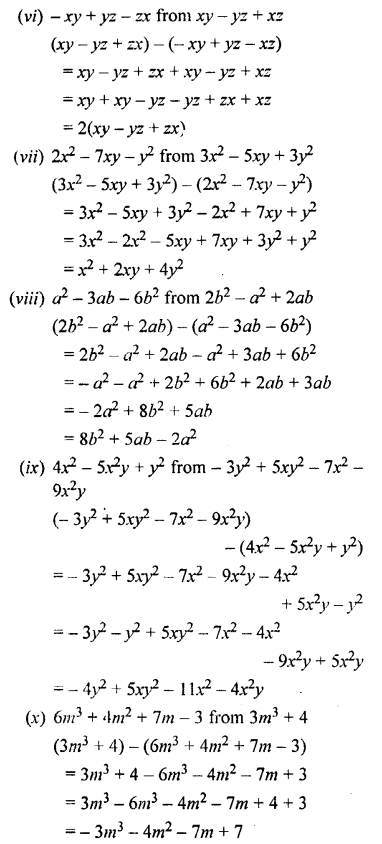 Selina Concise Mathematics class 7 ICSE Solutions - Fundamental Concepts (Including Fundamental Operations) image - 20