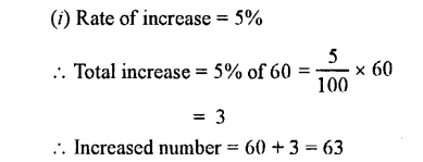 Selina Concise Mathematics class 7 ICSE Solutions - Percent and Percentage image - 29
