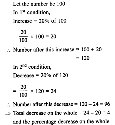 Selina Concise Mathematics class 7 ICSE Solutions - Percent and Percentage image - 45