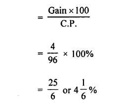 Selina Concise Mathematics class 7 ICSE Solutions - Profit, Loss and Discount image - 30