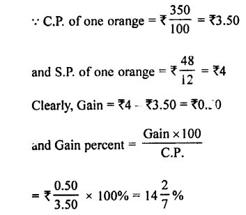 Selina Concise Mathematics class 7 ICSE Solutions - Profit, Loss and Discount image - 32