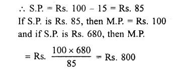 Selina Concise Mathematics class 7 ICSE Solutions - Profit, Loss and Discount image - 44