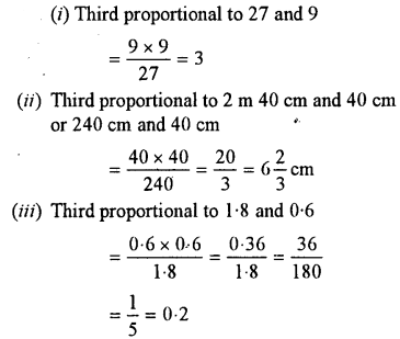 Selina Concise Mathematics class 7 ICSE Solutions - Ratio and Proportion (Including Sharing in a Ratio) image - 17