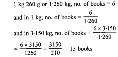 Selina Concise Mathematics class 7 ICSE Solutions - Unitary Method (Including Time and Work) image - 1
