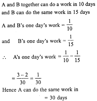 Selina Concise Mathematics class 7 ICSE Solutions - Unitary Method (Including Time and Work) image - 17