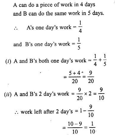 Selina Concise Mathematics class 7 ICSE Solutions - Unitary Method (Including Time and Work) image - 18
