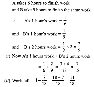 Selina Concise Mathematics class 7 ICSE Solutions - Unitary Method (Including Time and Work) image - 19