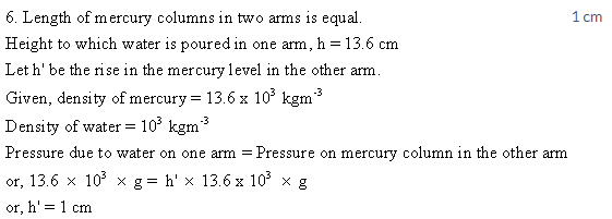 Selina Concise Physics Class 9 ICSE Solutions Pressure in Fluids and Atmospheric Pressure - 11