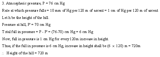 Selina Concise Physics Class 9 ICSE Solutions Pressure in Fluids and Atmospheric Pressure - 27