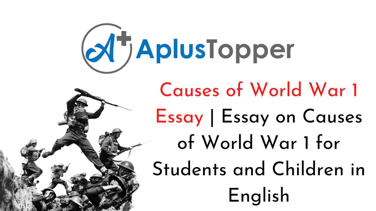 Causes of World War 1 Essay