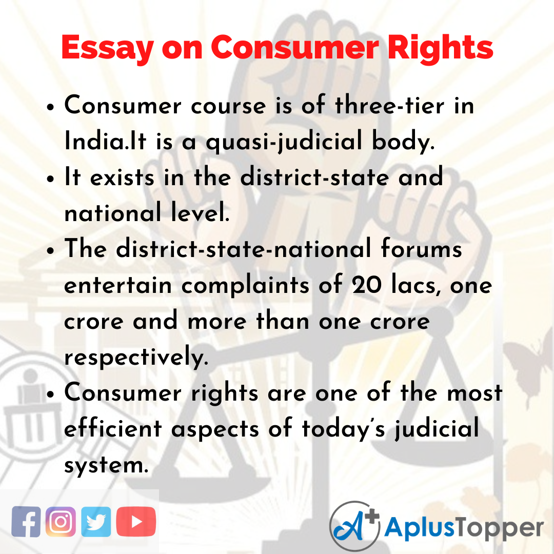 Consumer Rights Essay
