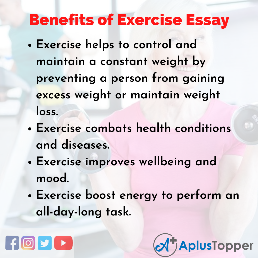 Essay about Benefits of Exercise