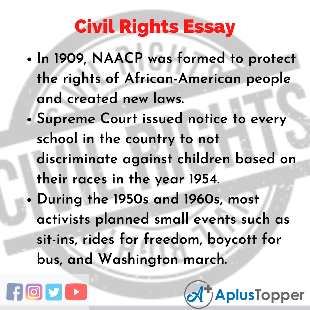Essay about Civil Rights