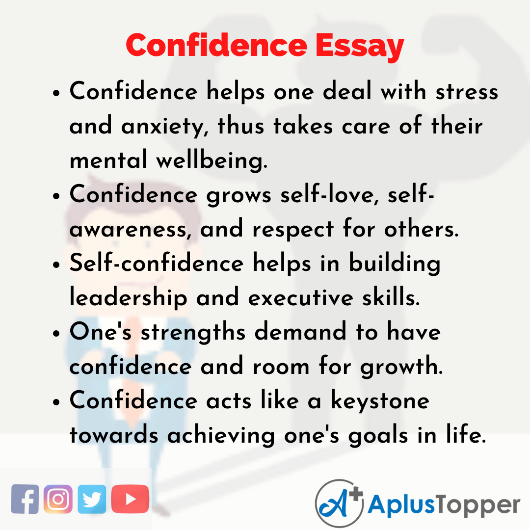 Essay about Confidence