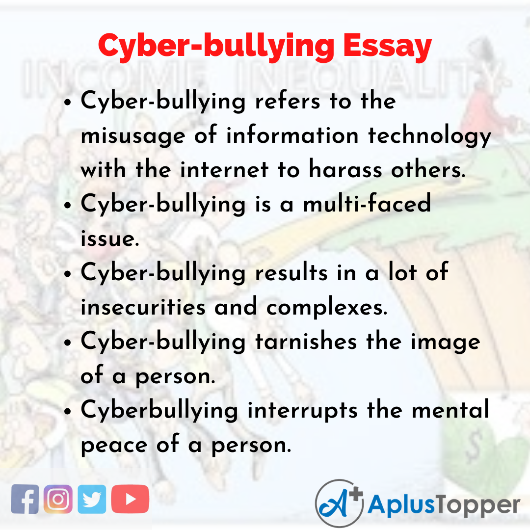 Essay about Cyber-bullying