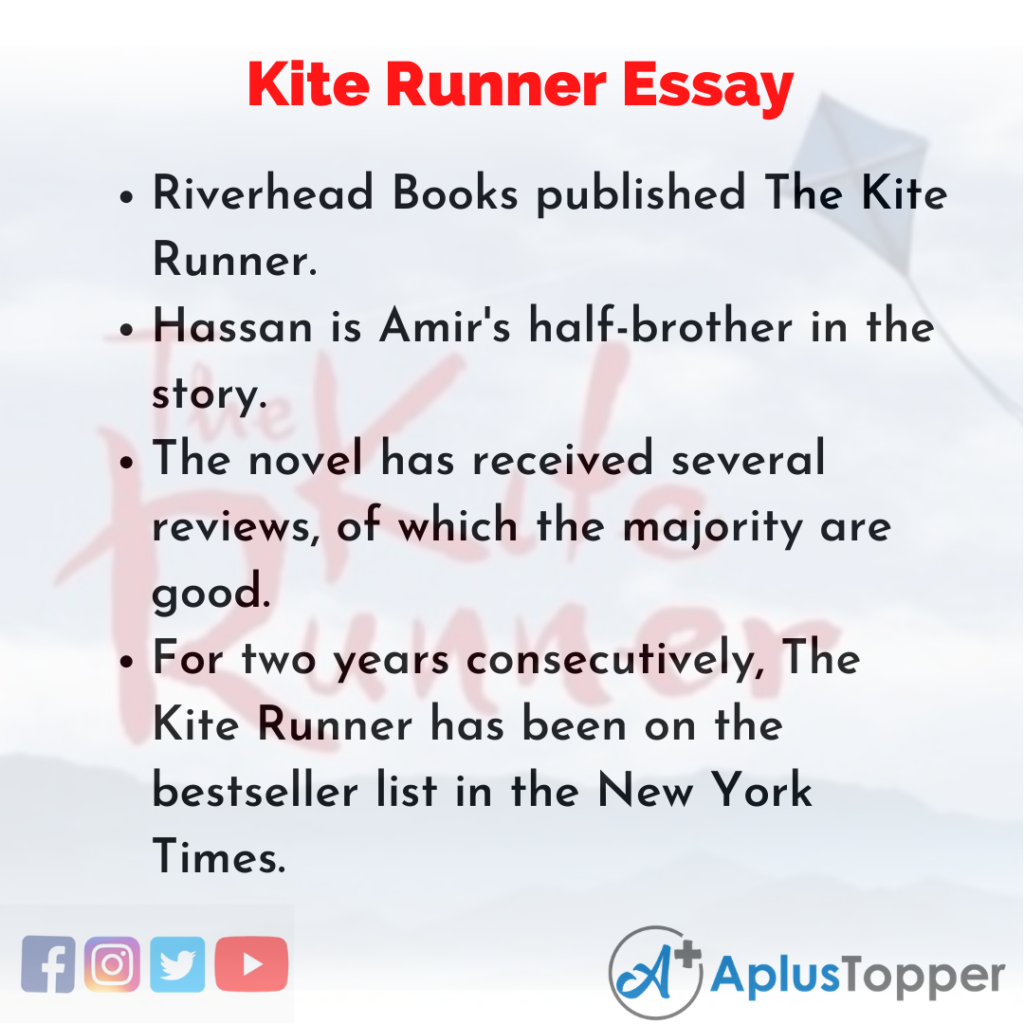 research paper on kite runner