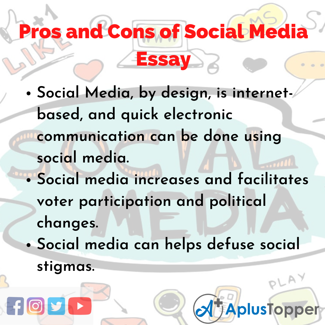 Essay about Pros and Cons of Social Media
