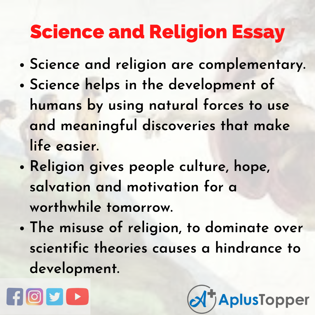 Essay about Science and Religion