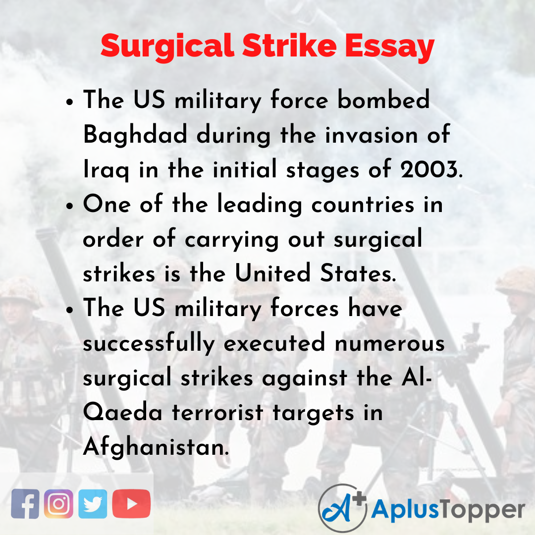 Essay about Surgical Strike