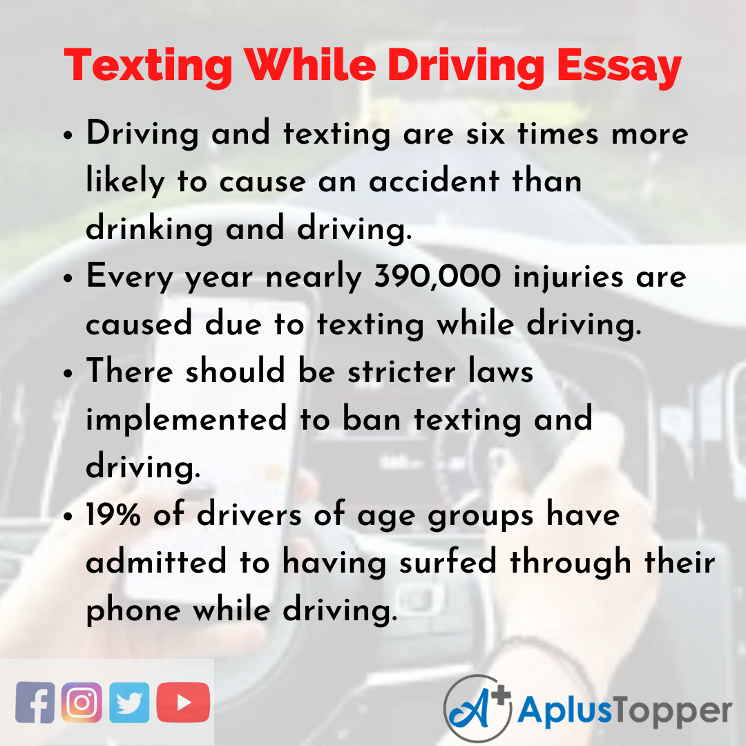 Essay about Texting While Driving