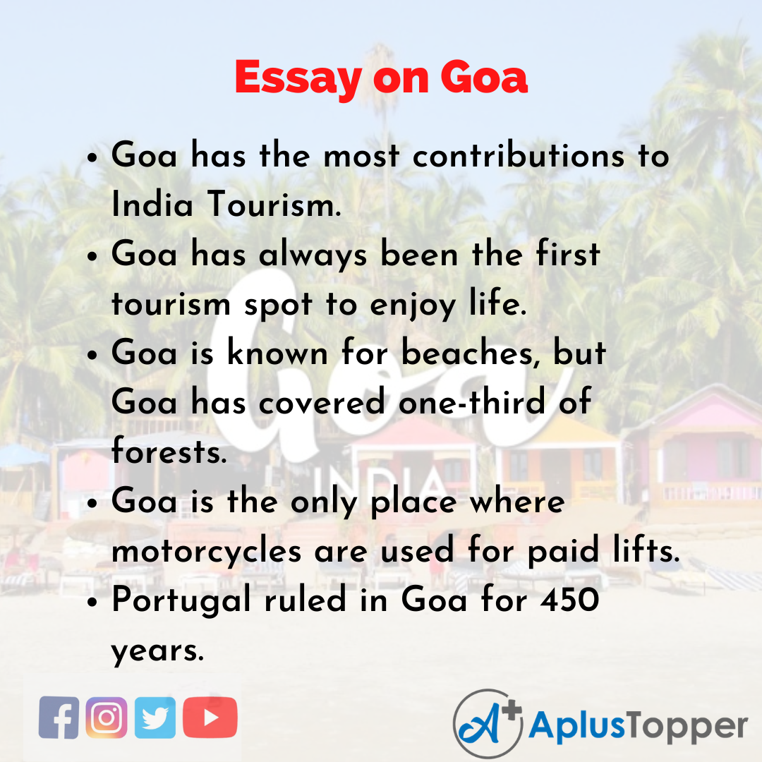 Essay of Goa
