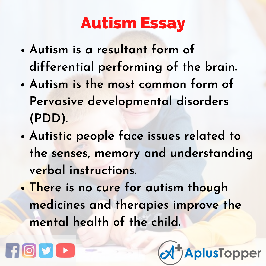 Essay on Autism