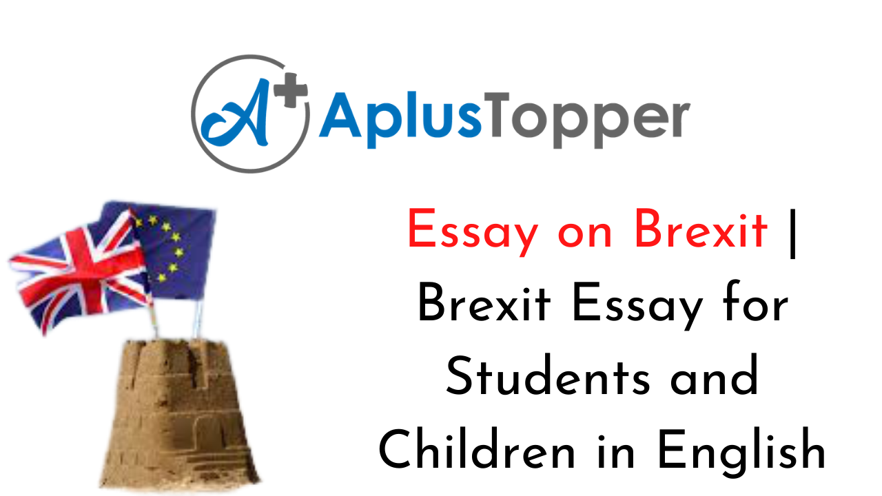 Essay on Brexit