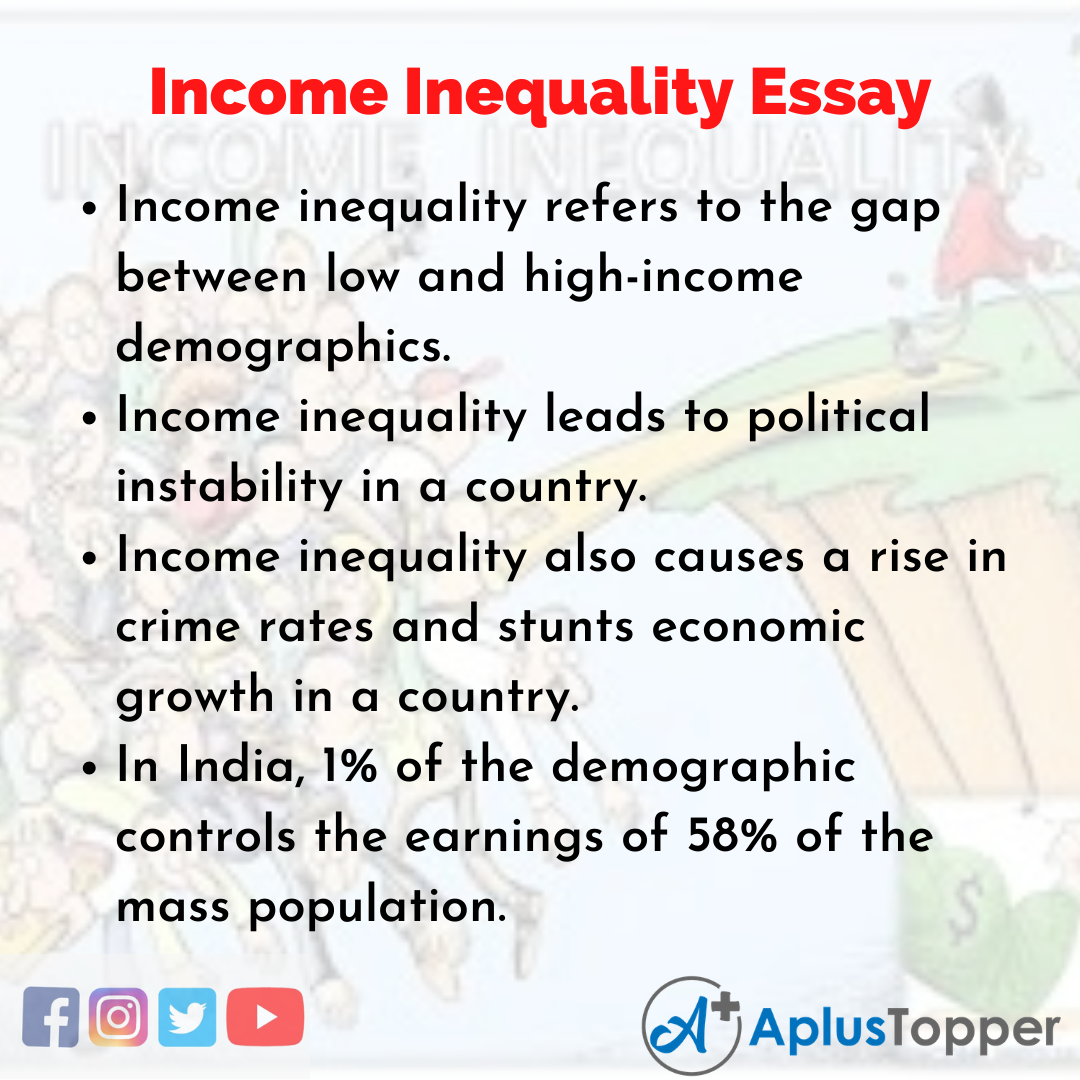 Essay on Income Inequality