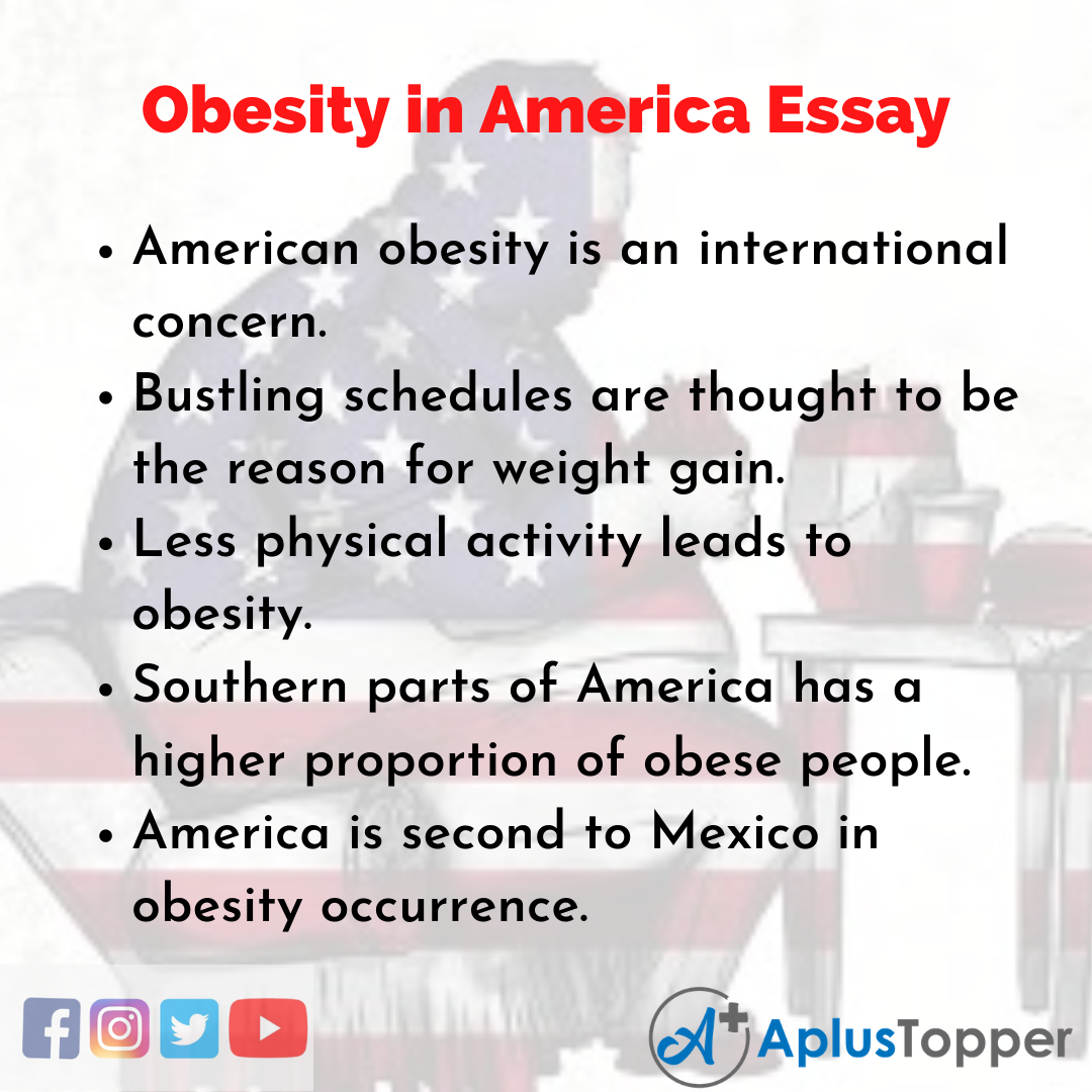 Essay on Obesity in America