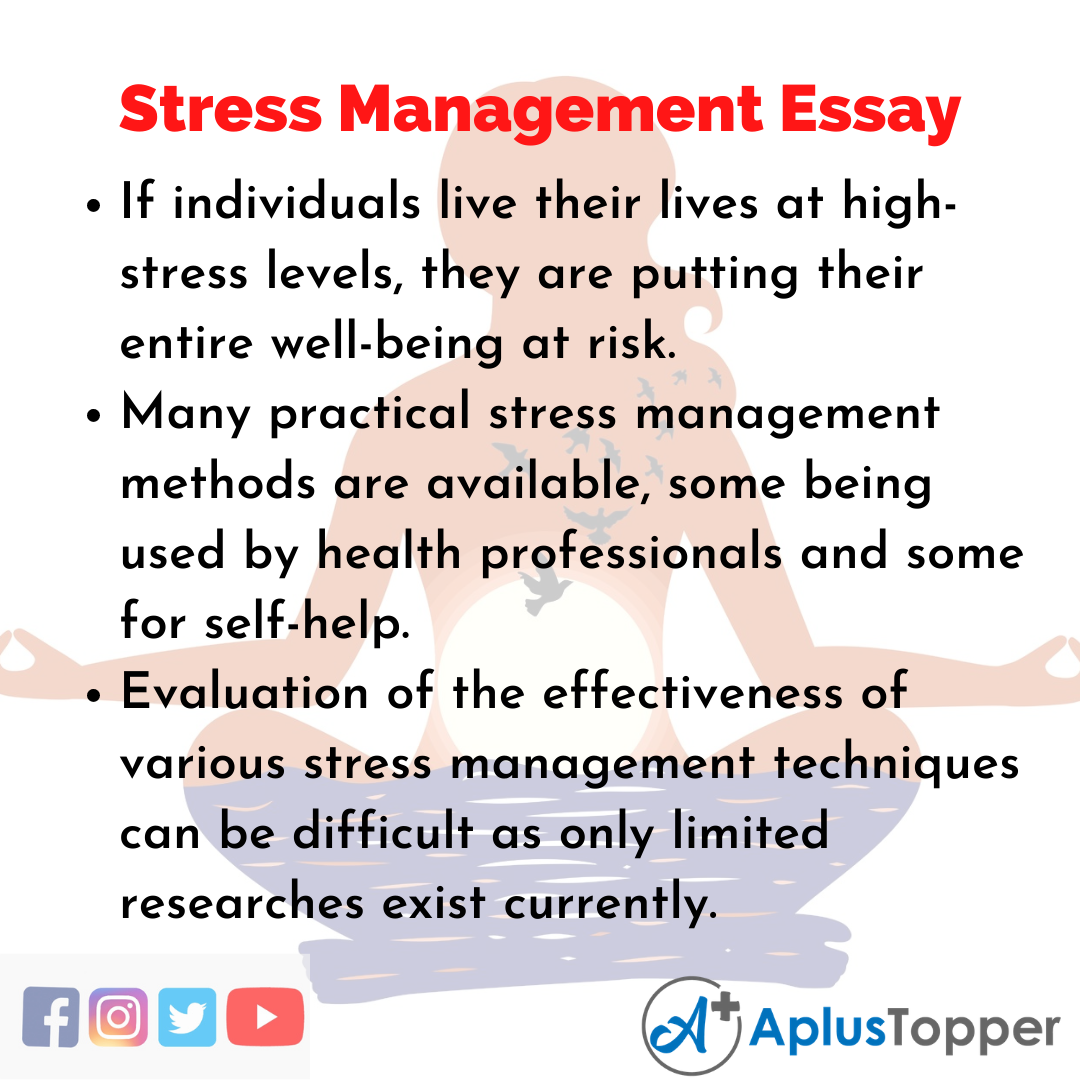 Essay on Stress Management