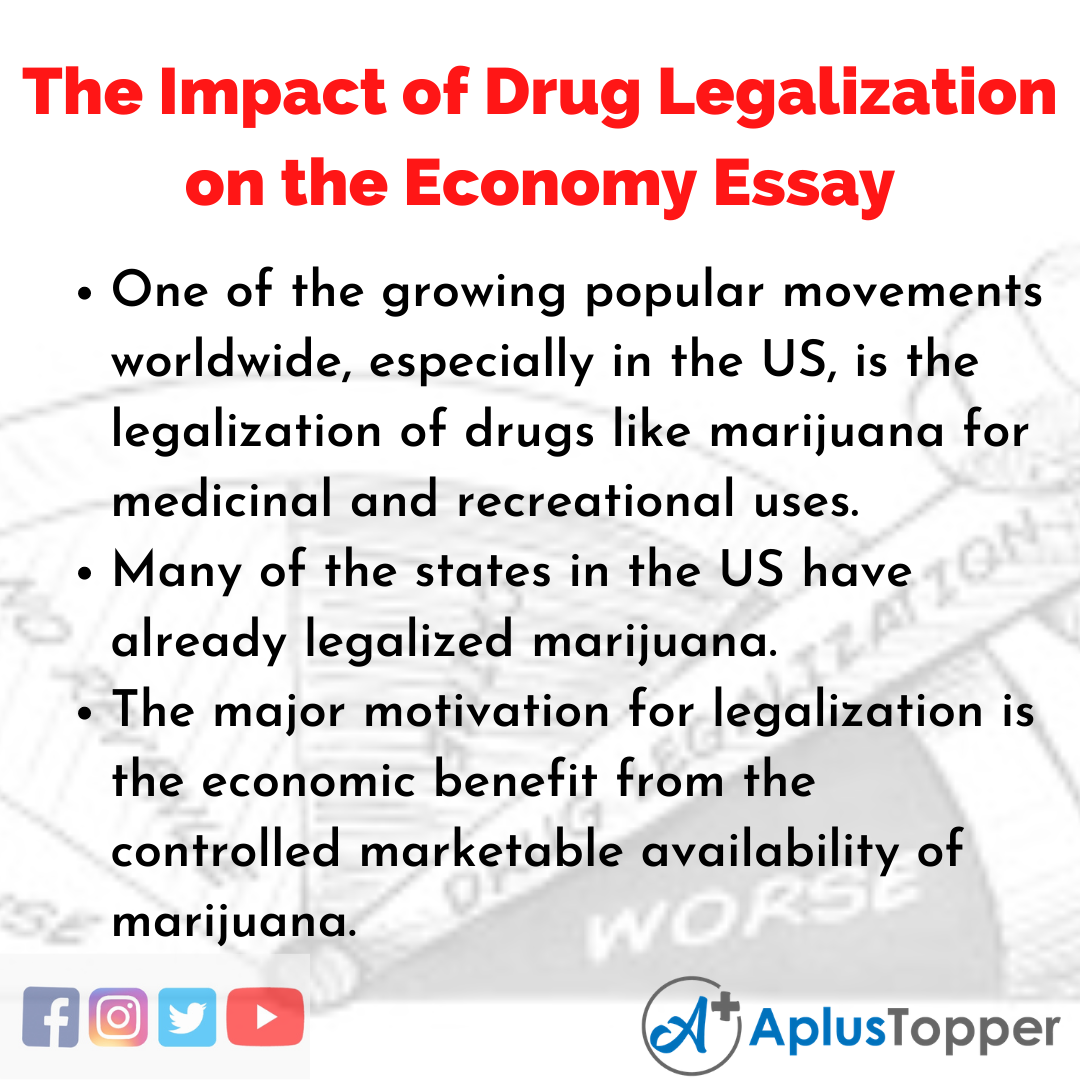 Essay on the Impact of Drug Legalization on the Economy