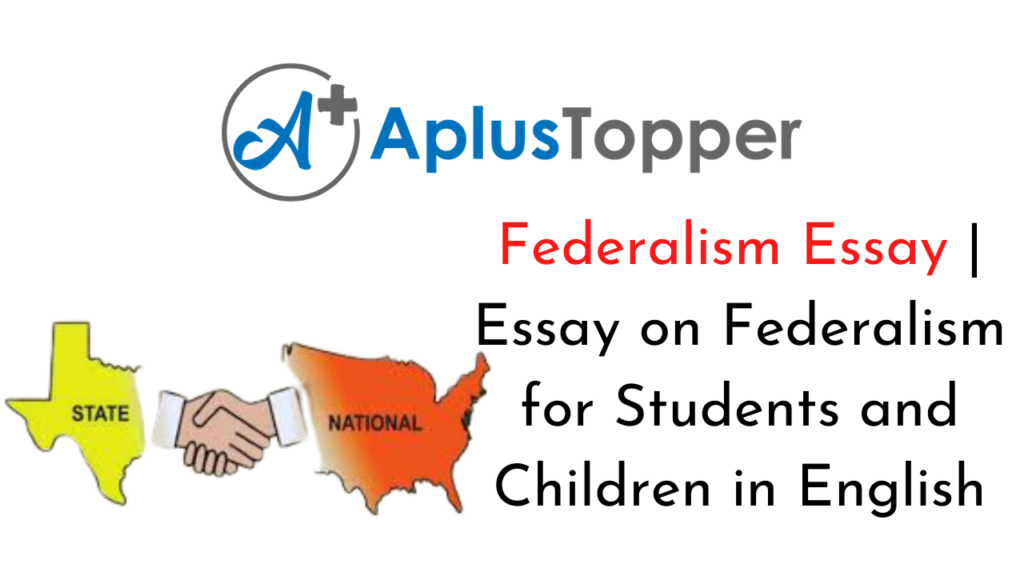 federalism advantages essay