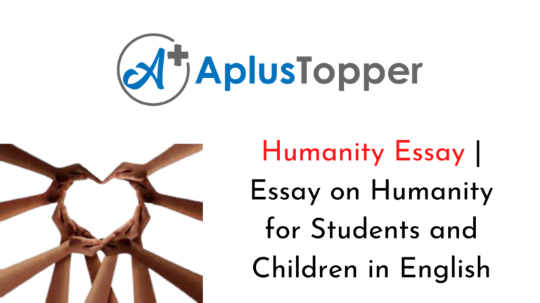 service to humanity essay in english