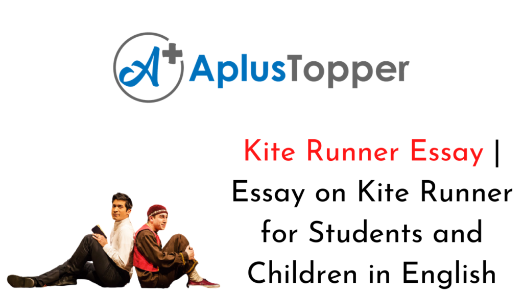 essay on kite runner
