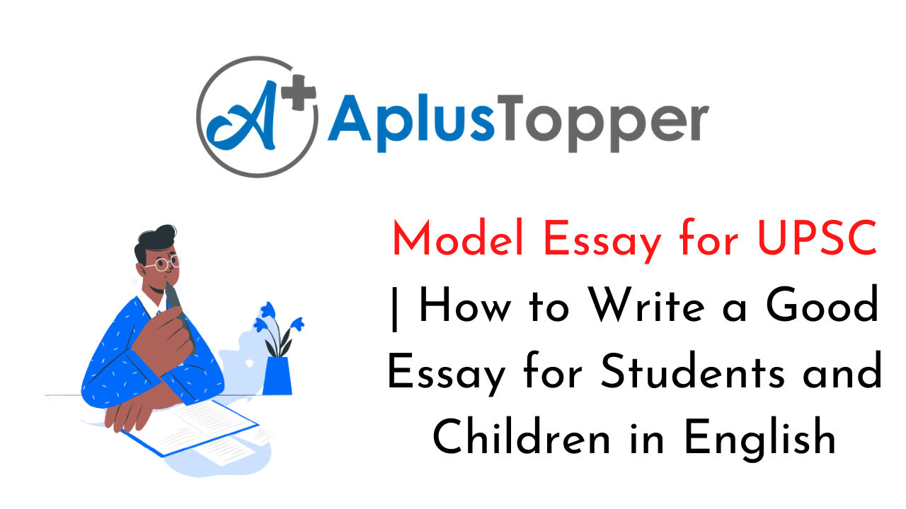 Model Essay for UPSC
