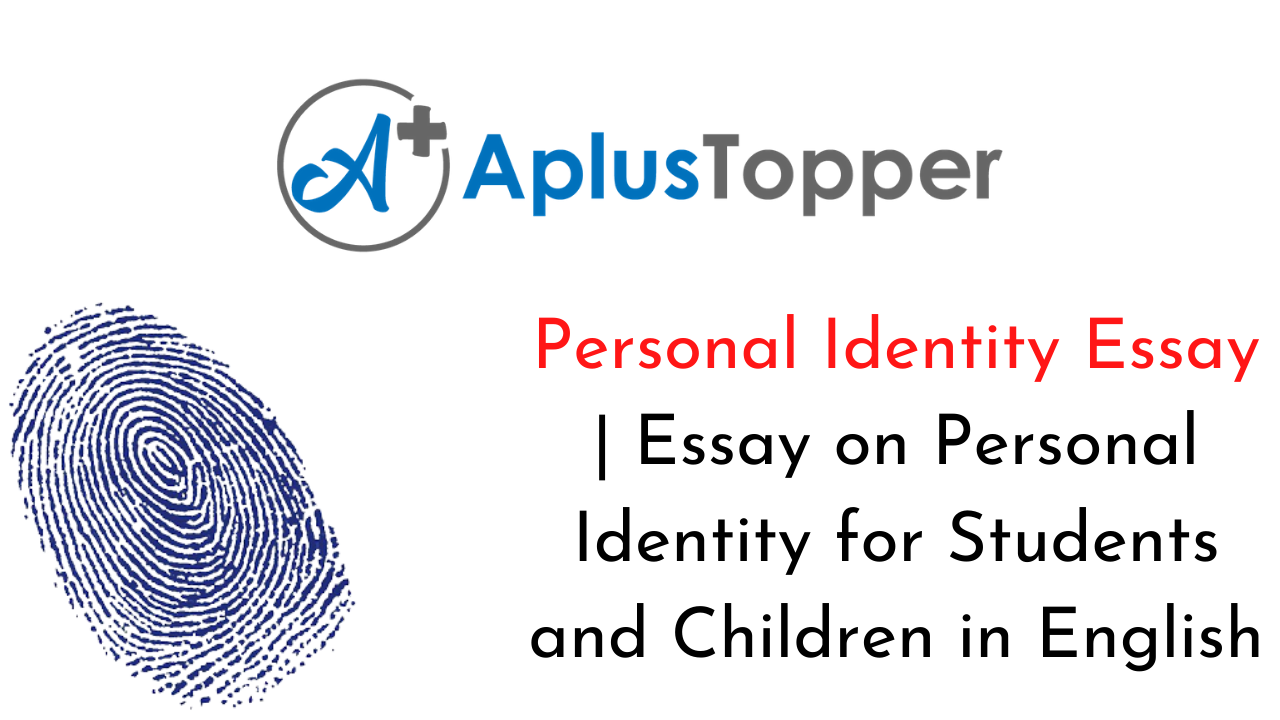 essay on personal identity