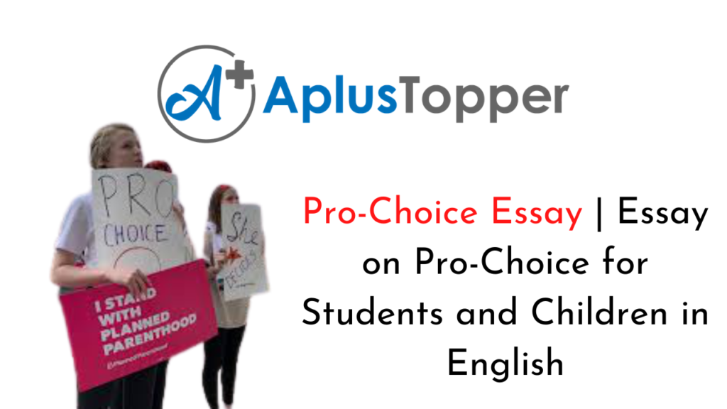 pro choice essay introductions