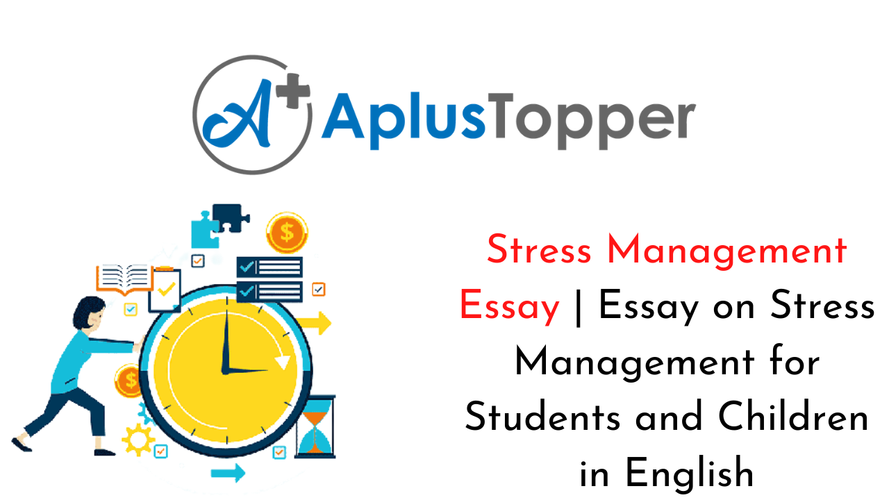 short essay on stress management